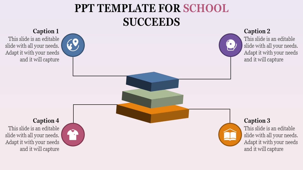ppt template for school-PPT TEMPLATE FOR SCHOOL Succeeds